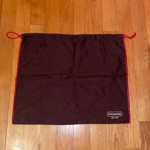 Coach Brown Dust Bag